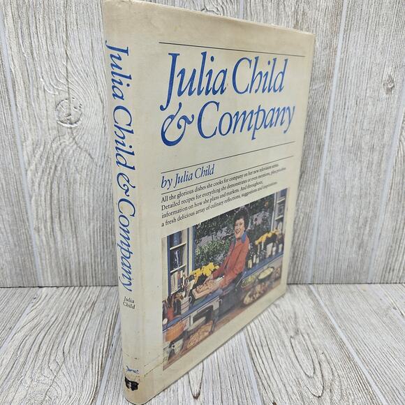 Vintage Julia Child & Company Hardcover 1978 Cookbook Julia Child Recipes - Picture 2 of 15